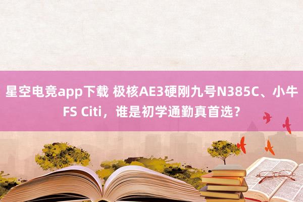 星空电竞app下载 极核AE3硬刚九号N385C、小牛FS Citi,谁是初学通勤真首选?